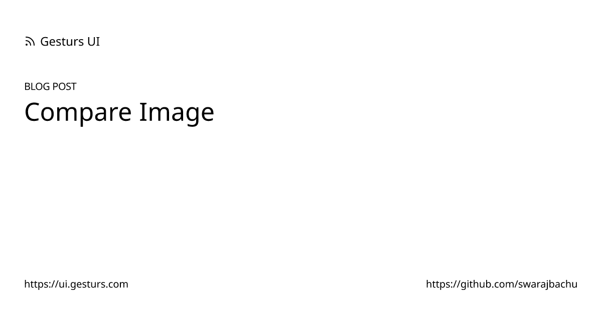 Compare Image